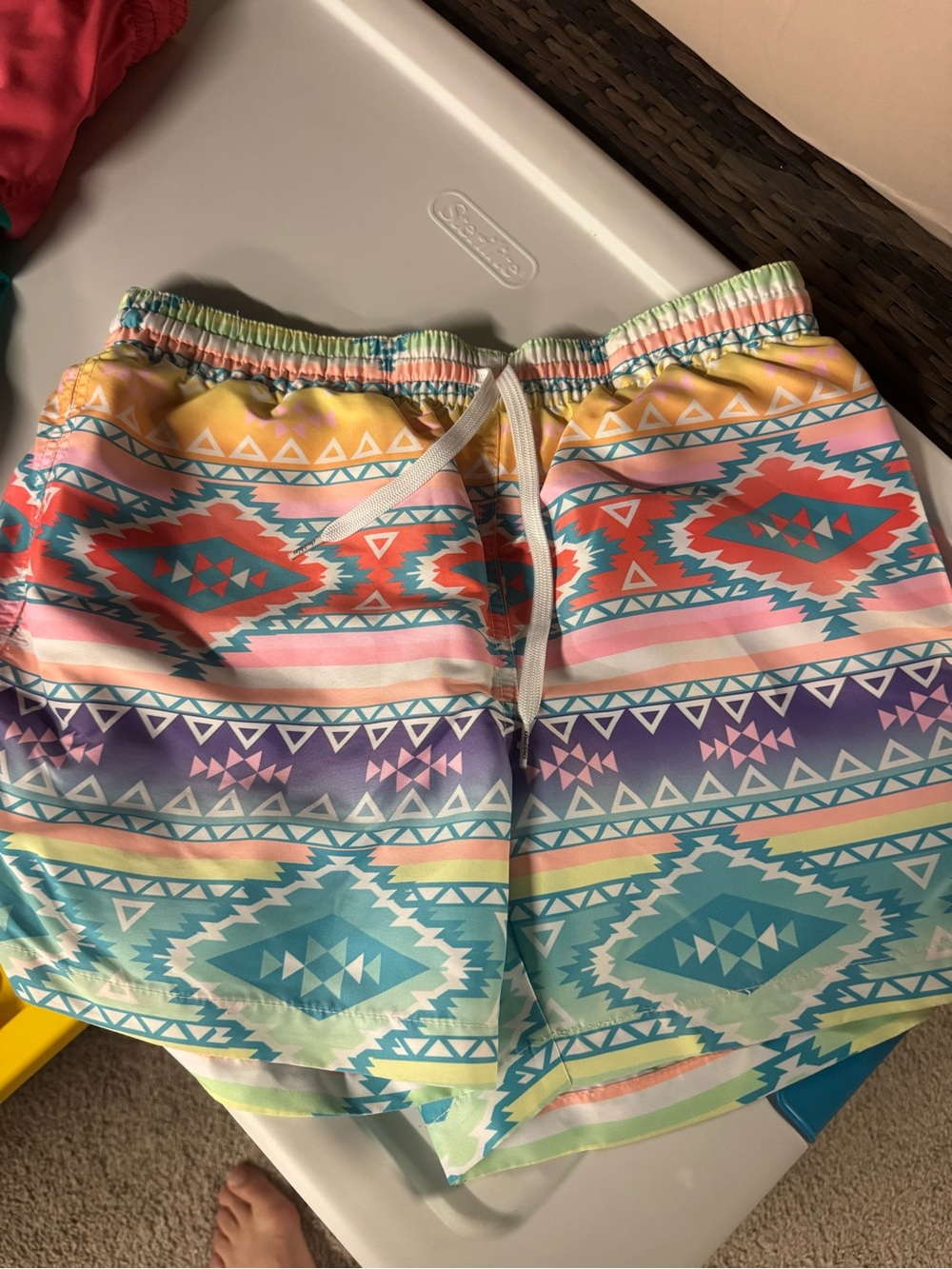 Chubbies Tribal Print swim shorts